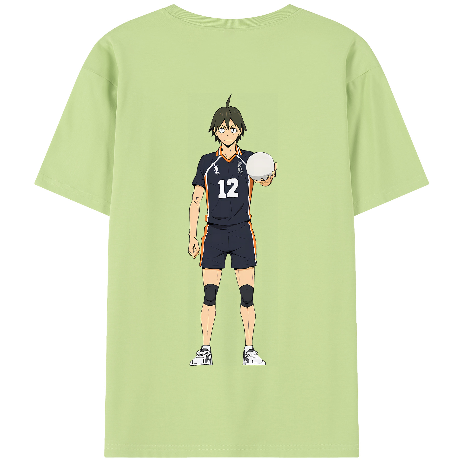 （画像用） ハイキュー!! Haikyu!! 綿100％半袖Tシャツ（背面プリント）